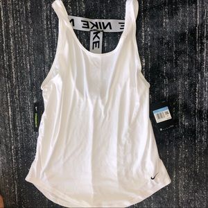 Nike Women’s White Workout Tank Brand New